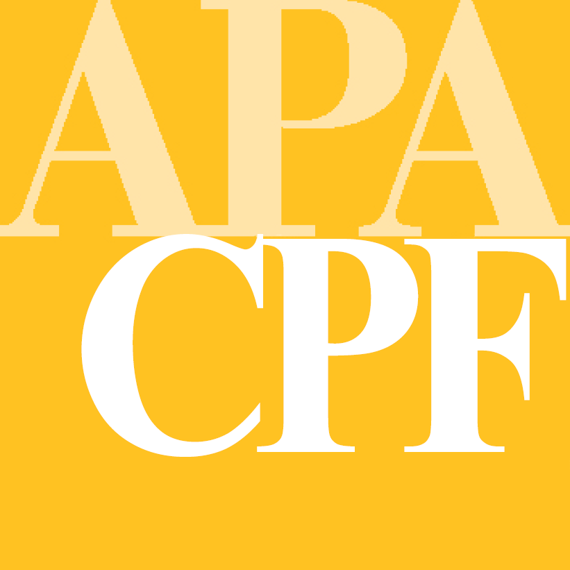 CPF is recruiting APA California members to run for elected CPF Board positions. Here's the Schedule: Nominations Submittal Deadline, October 21, 2019. Slate Approval and Voting by Email Ballot, November 4 through December 2, 2019.