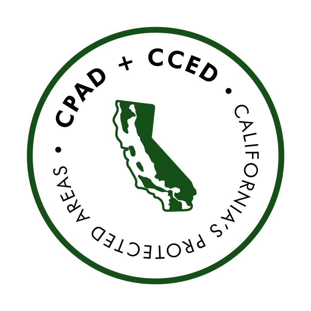 The California Protected Areas Database and the California Conservation Easement Database have just been updated and are available for free download. CPAD and CCED are California’s authoritative parks and open space databases. They cover more than 15,000 parks and other protected areas, held by 1,000 agencies and nonprofits.