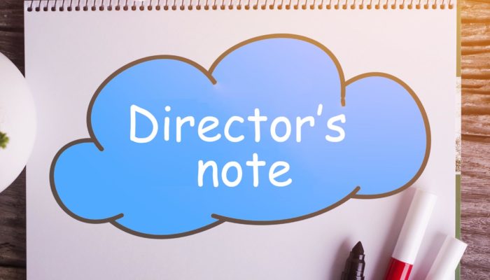 Director’s note: Planning Positivity