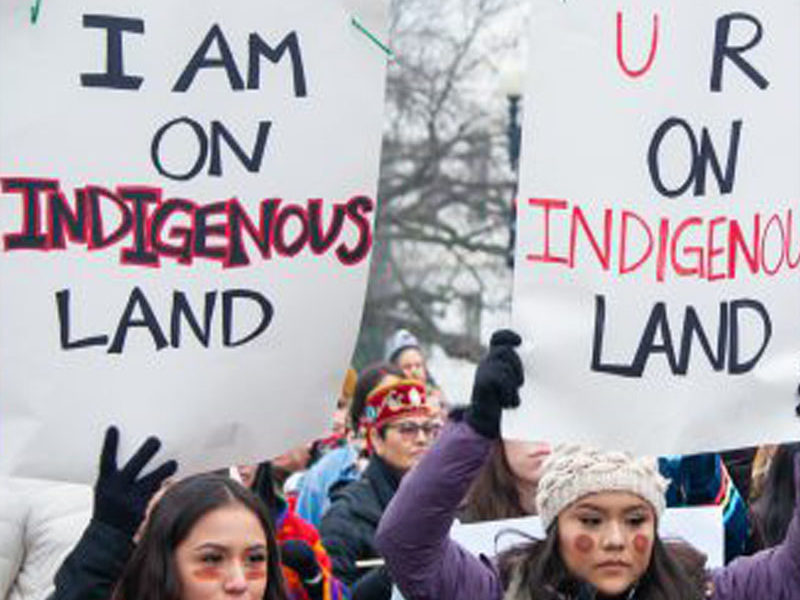 Acknowledging we live, work and play on indigenous lands
