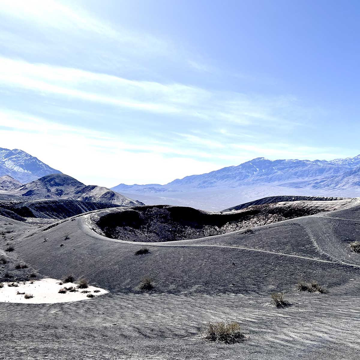 Little Hebe Crater Death Valley, California