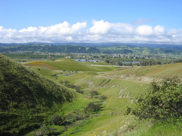 Photo of View of Coyote Valley landscape 