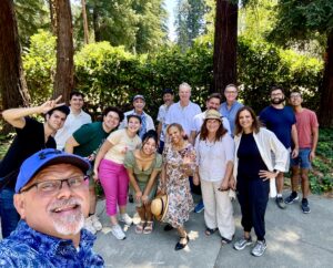 Image of Northern board members and friends meet-up, Kelley Park - Redwood Grove, San Jose, CA