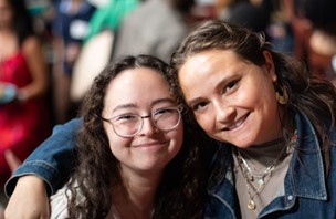 Images of various persons attending the event