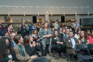 Image of Libby Tyler, FAICP, a member of the American Planning Association, California Chapter, Northern Section, is honored at their annual Awards Gala for her distinguished career and upcoming role as director of Northern Section.