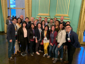 Veronica with the APA Northern Section Board at NPC19