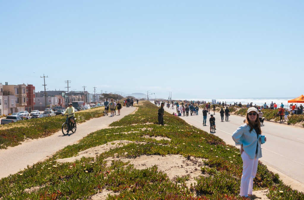 Great Highway Park Photograph of Sunset Dunes, San Francisco, California