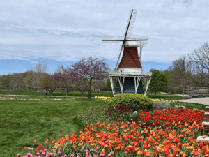 Photograph of Windmill Island Gardens, Holland, MI.