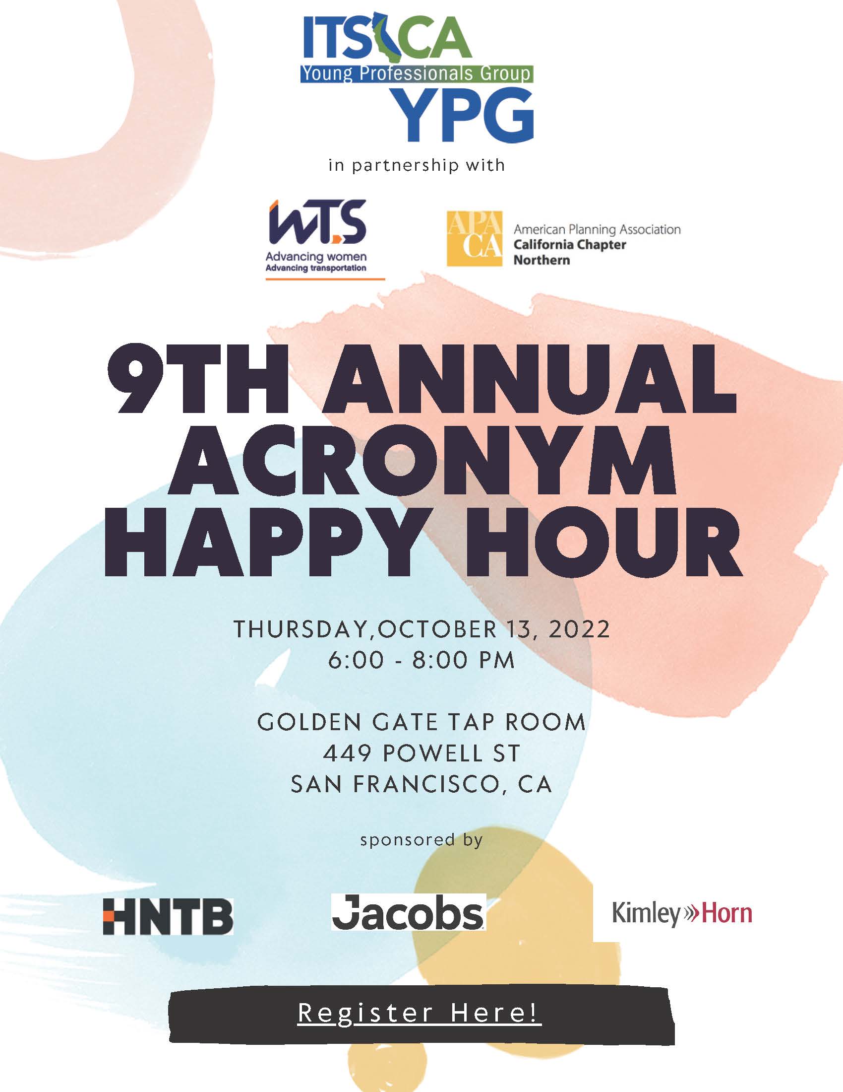 9th Annual Acronym Happy Hour