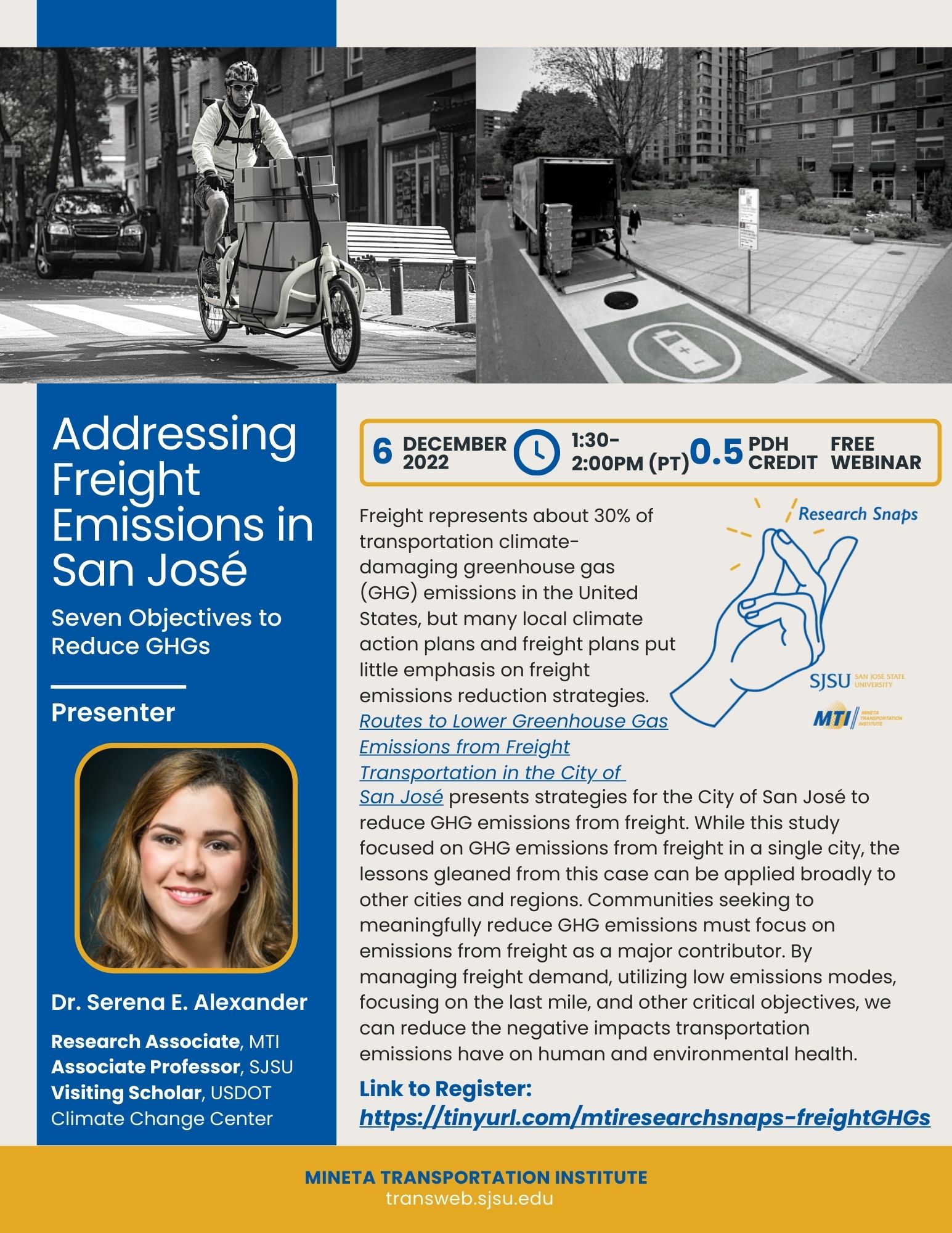 Webinar: Addressing Freight Emissions in San José