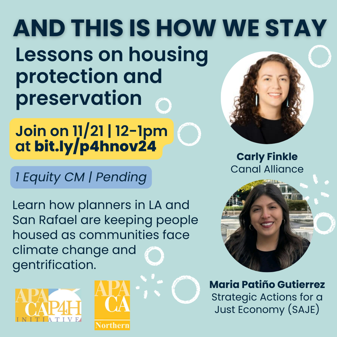 And this is how we stay: Lessons on housing protections and preservation Webinar