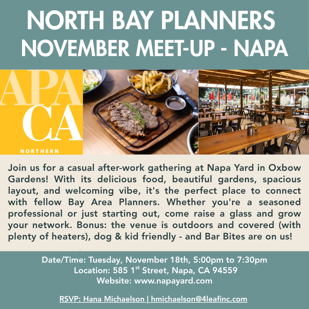 November Planner Meet-Up in Napa