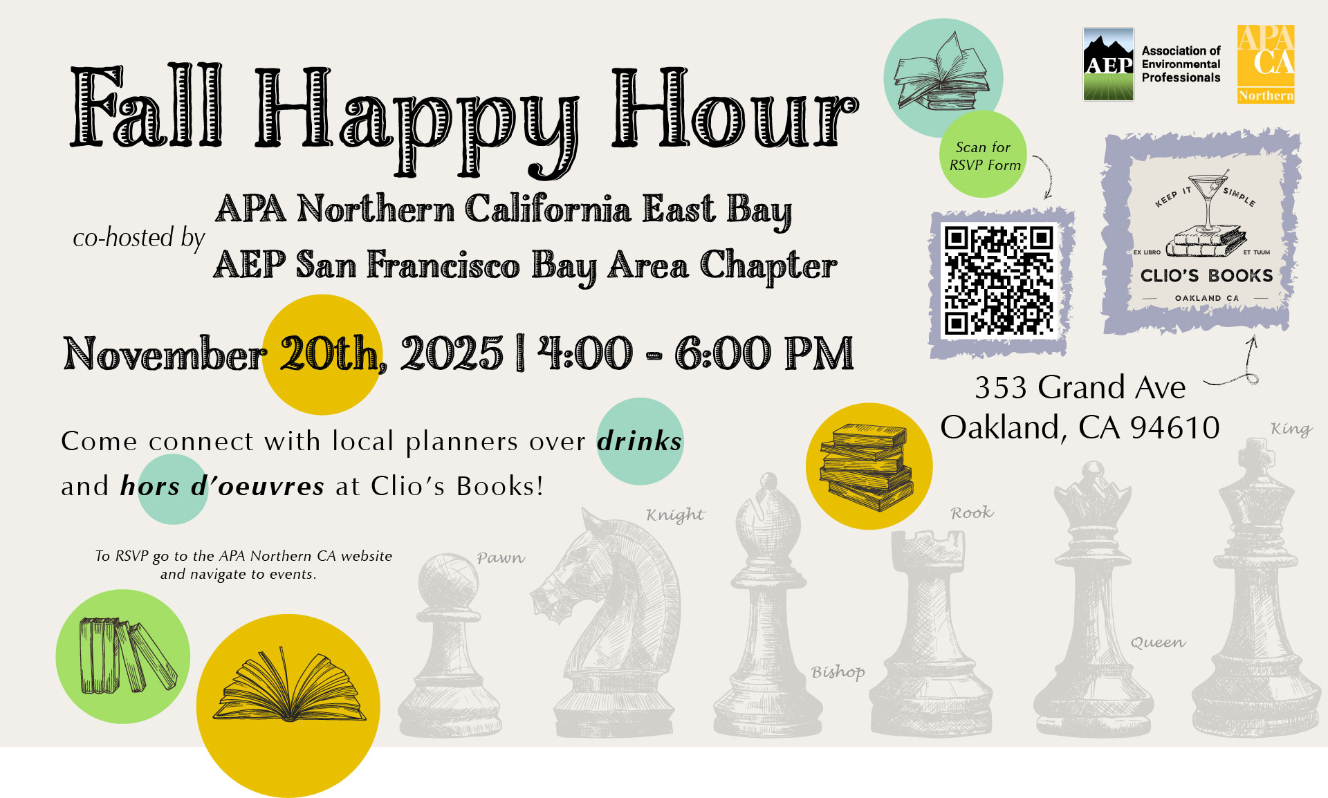 APA Northern California East Bay – Fall Happy Hour